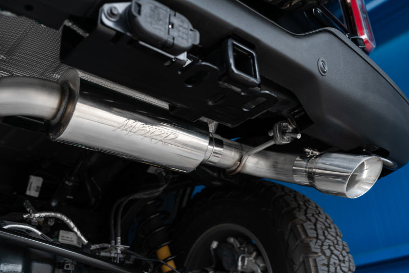 MBRP 2021+ Ford Bronco 2.3L/2.7L EcoBoost 3in Aluminized Steel Catback Exhaust-SR1 Performance