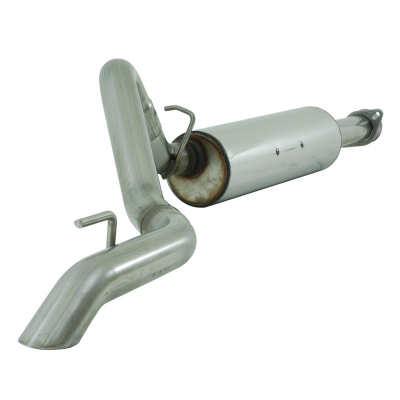 MBRP 04-06 Jeep Wrangler (TJ) Unlimited 4 0L I-6 Cat Back Single T409 Exhaust-SR1 Performance