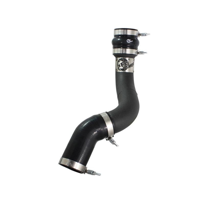 aFe BladeRunner 3in Black Intercooler Tube Cold Side w/ Couplings & Clamps 13-14 Dodge RAM 6.7L (td)-SR1 Performance