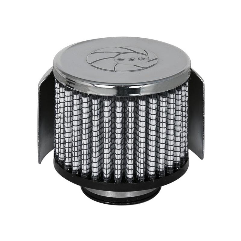 aFe MagnumFLOW Air Filters CCV PDS A/F CCV PDS 1-3/8Fx3Bx3T(Chr w/HS)x2-1/2H-SR1 Performance