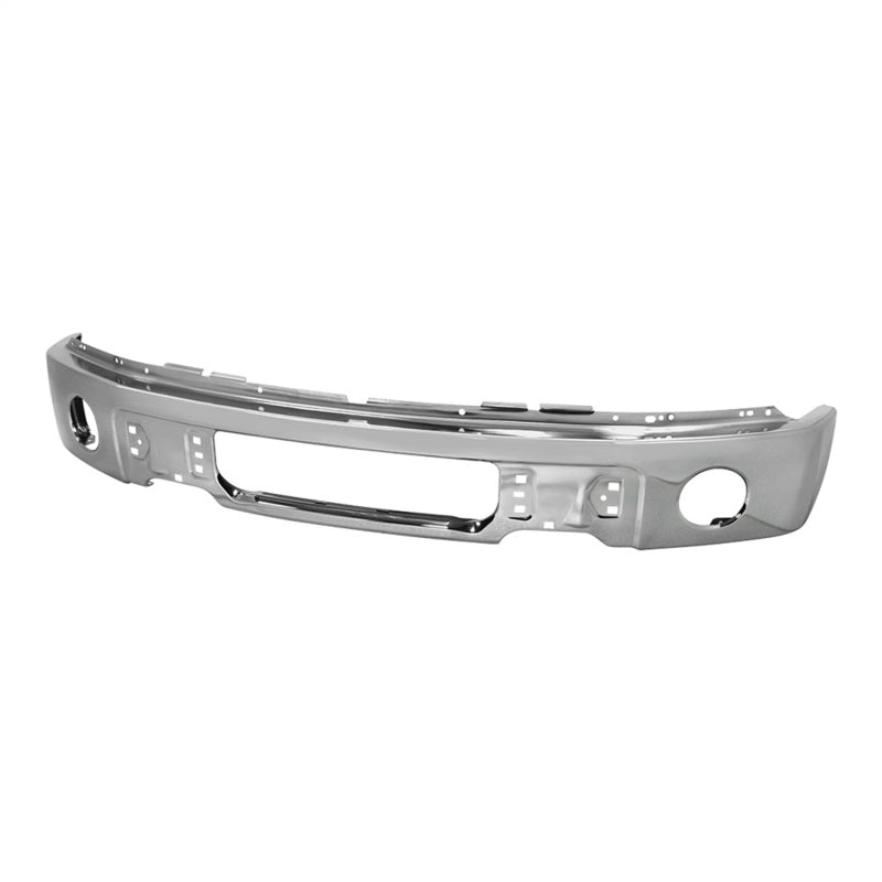 Spyder Ford F150 09-14 w/Fog Light Hole w/o Harley Model Front Bumper - Chrome (OEM 9L3Z17757B)-SR1 Performance