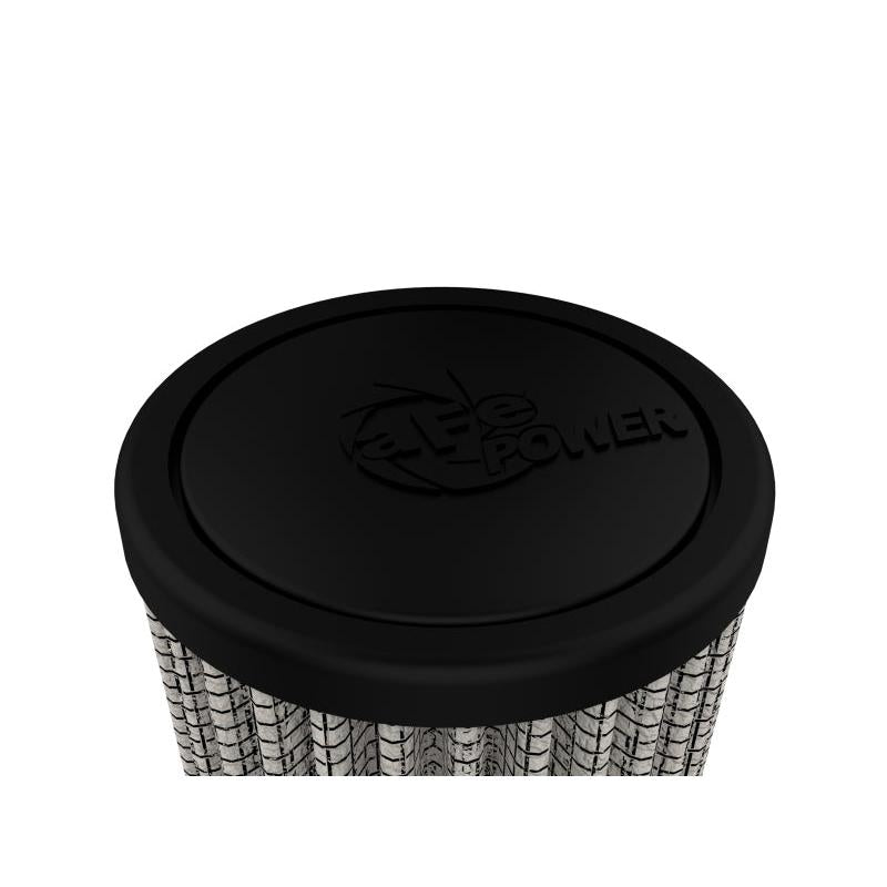 aFe MagnumFLOW Crankcase Vent Filter 1.25F x 3.75B x 3.75T x 3H-SR1 Performance