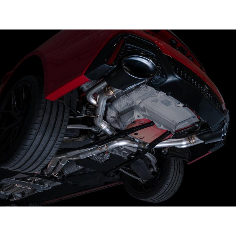 AWE Tuning 21-23 Audi C8 RS6/RS7 SwitchPath Cat-back Exhaust - Diamond Black Tips-SR1 Performance