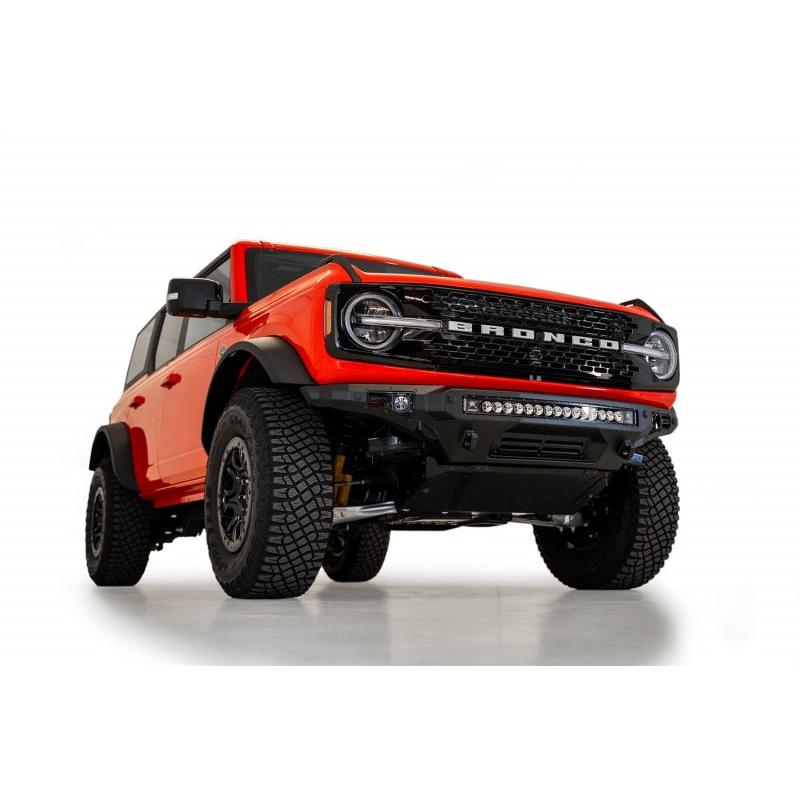 Addictive Desert Designs 2021+ Ford Bronco Stealth Fighter Front Bumper Skid Plate Kit