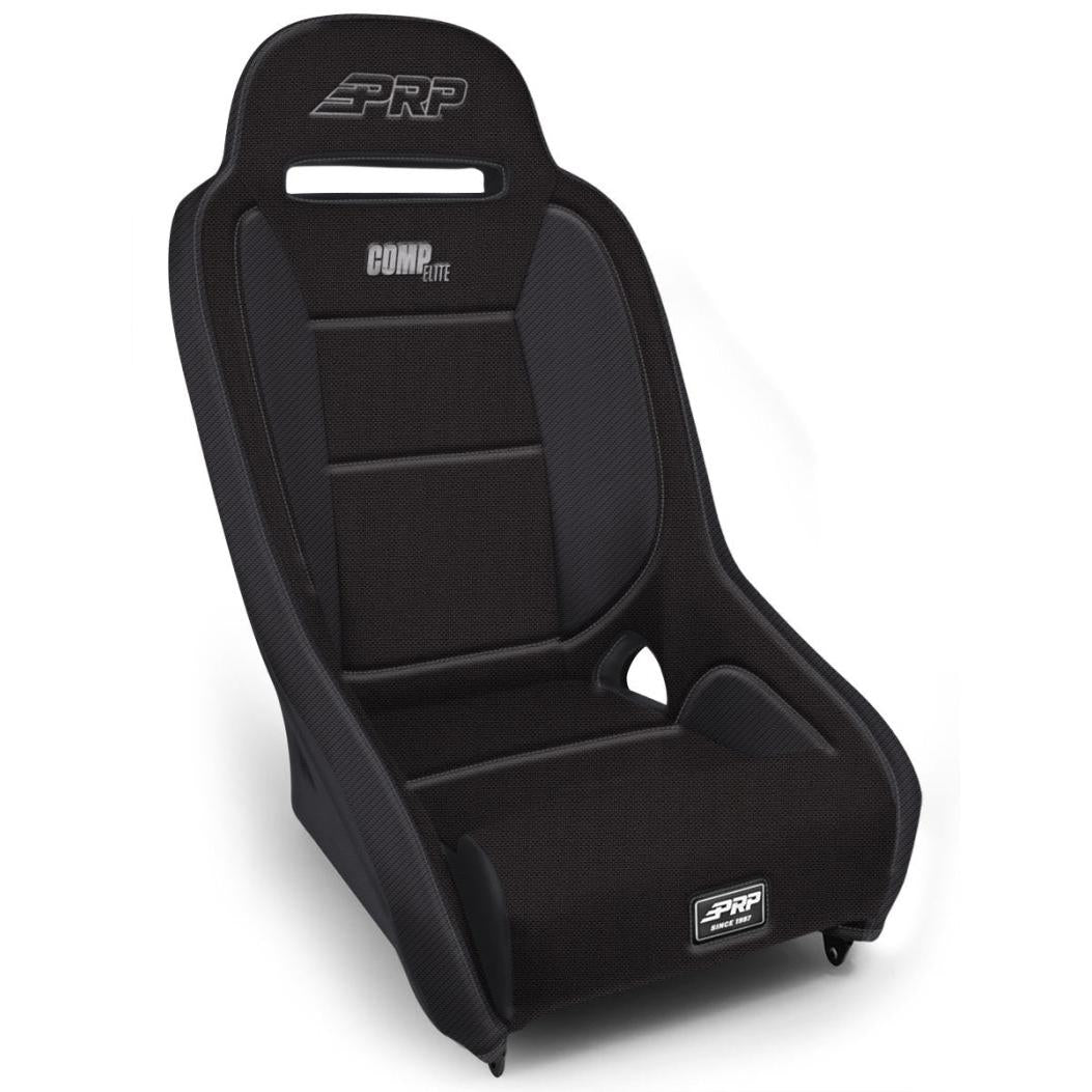 PRP Comp Elite Suspension Seat - All Black/Black-SR1 Performance