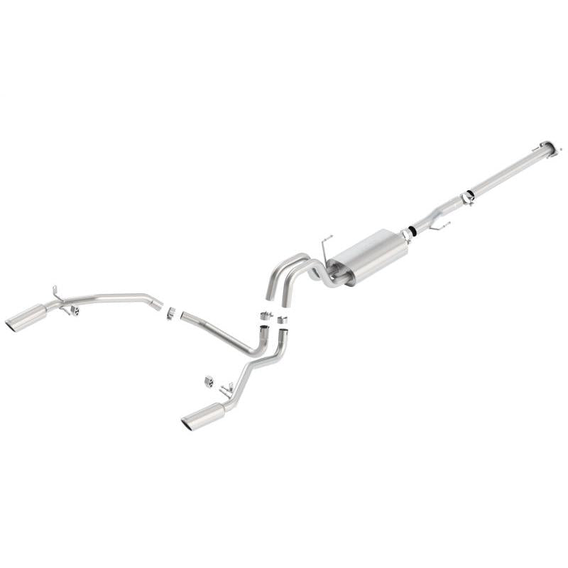 Borla 11-14 Ford F150 AT 2/4WD 2/4dr S-Type SS Catback Exhaust-SR1 Performance