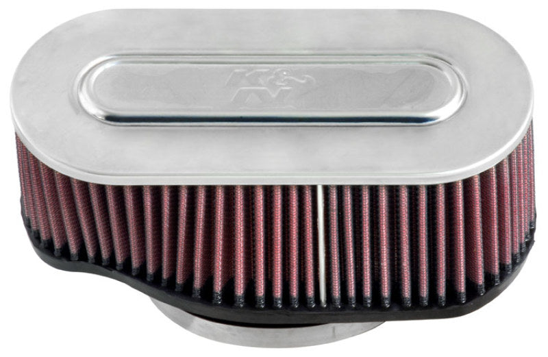 K&N Marine Engine Flame Arrestor 8.625in Base O/S Length / 4.5in Base O/S Width / 3.25in Height-SR1 Performance