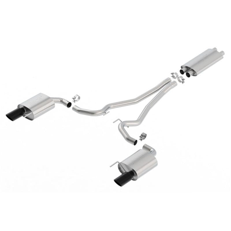 Borla 15-17 Ford Mustang GT 5.0L AT/MT Cat-Back Exhaust-SR1 Performance