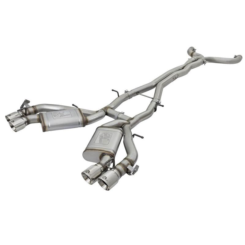 aFe MACHForce XP 3in 304 Stainless Steel Cat-Back Exhaust 16-17 Chevy Camaro SS V8-6.2L-SR1 Performance