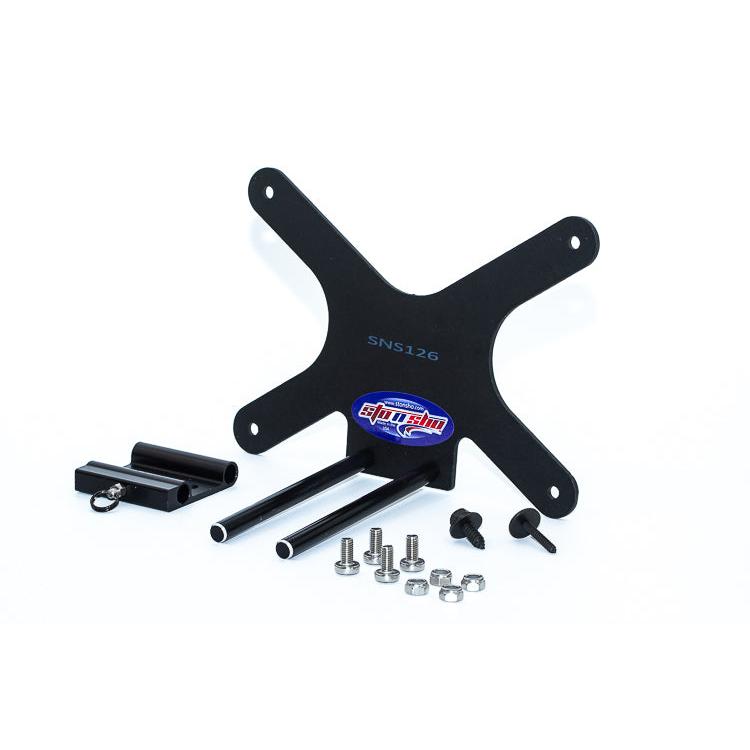 12-16 Porsche Panamera 4 License Plate Frame Bracket-SR1 Performance