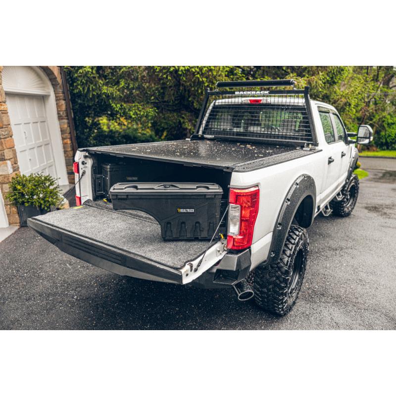 UnderCover 17-20 Ford F-250/F-350 Passengers Side Swing Case - Black Smooth