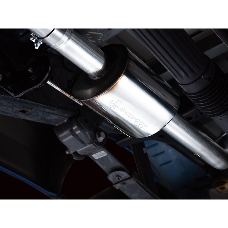 AWE 0FG 21+ Ford F150 Dual Side Exit Cat-Back Exhaust - 4.5in Diamond Black Tips-SR1 Performance