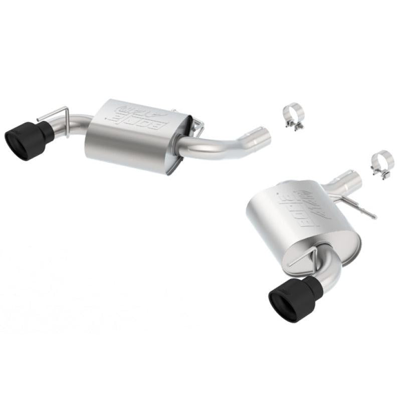 Borla 2016 Chevy Camaro SS V8 AT/MT ATAK Rear Section Exhaust w/o NPP Valves Ceramic Black-SR1 Performance