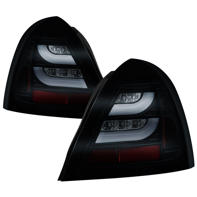 Spyder 04-08 Pontiac Grand Prix Light Bar LED Tail Light - Black Smoke (ALT-YD-PGP04-LED-BSM)-SR1 Performance