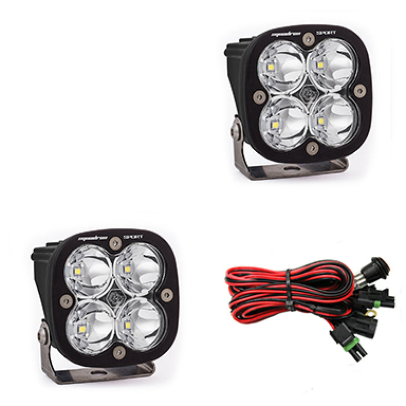 Baja Designs Squadron Sport Work/Scene Pair LED Light Pods - Clear-SR1 Performance