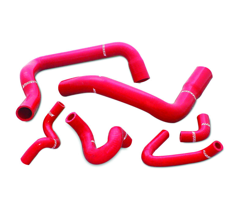 Mishimoto 86-93 Ford Mustang Red Silicone Hose Kit-SR1 Performance