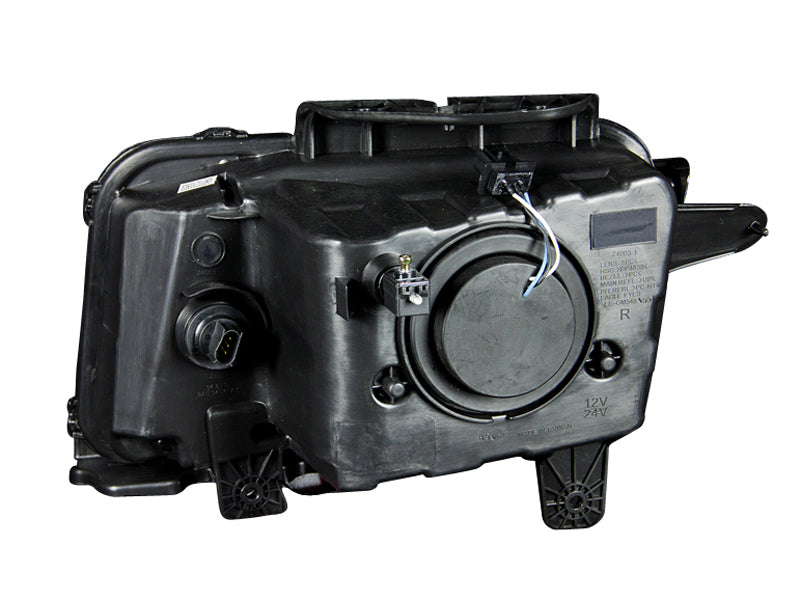 ANZO 2010-2013 Chevrolet Camaro Projector Headlights w/ Halo Chrome (CCFL)-SR1 Performance