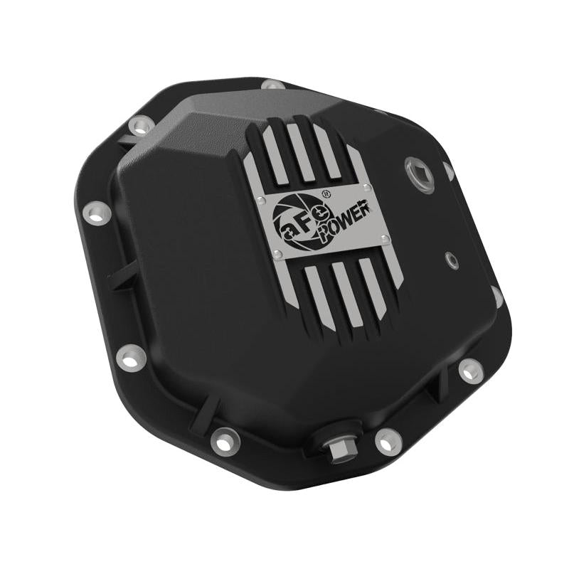 aFe Power Pro Series Dana 44 Front & Rear Diff Cover Black w/ Mach Fins 97-18 Jeep Wrangler (TJ/JK)-SR1 Performance