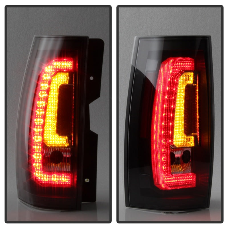 Spyder Chevy Suburban/Tahoe 07-14 V2 - Light Bar LED Tail Lights - Black ALT-YD-CSUB07V2-LED-BK-SR1 Performance