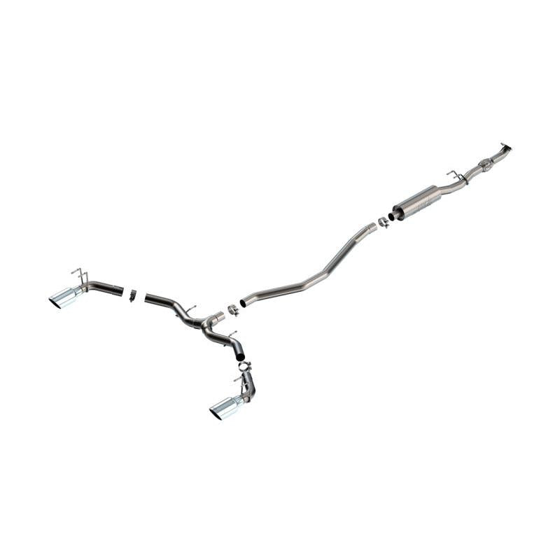 Borla 2023 Integra/22-23 Civic Si 1.5L 4 CYL. MT FWD 4DR 2.50in S-Type Catback Exhaust-SR1 Performance
