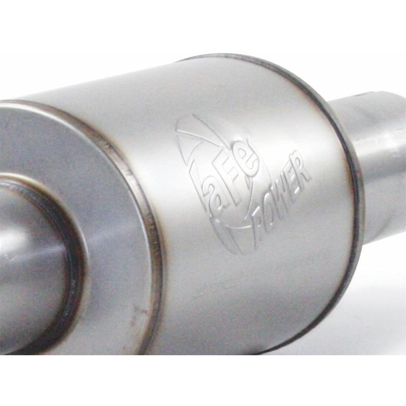 aFe Atlas Exhaust 4in Aluminized Cat-Back w/ 304 SS Black Tip 11-13 Ford F-150 EcoBoost V6 3.5L (tt)-SR1 Performance