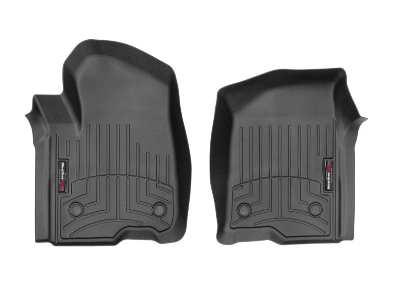 WeatherTech DigitalFit Front FloorLiner for 2019+ Chevrolet Silverado 1500 Crew Cab – Black