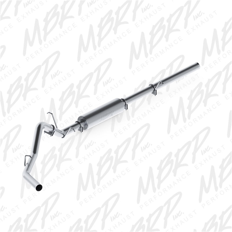 MBRP 2009-2013 Chev/GMC 1500 4.8/5.3L (excl 8ft bed) Cat Back Single Side AL P Series Exhaust-SR1 Performance