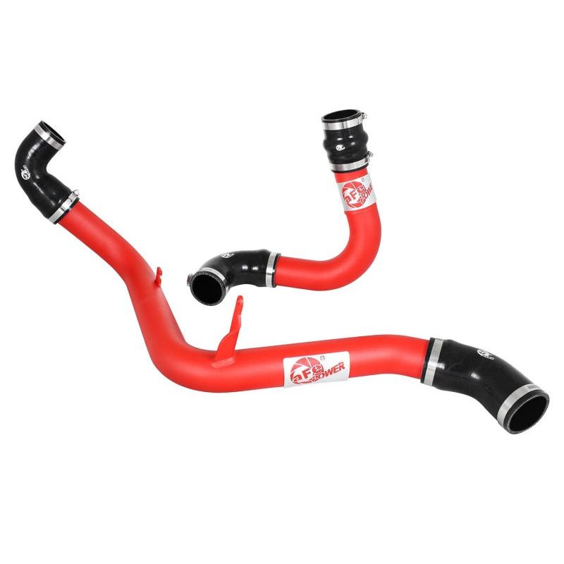 aFe BladeRunner 2.5in Red Intercooler Tubes Hot and Cold Side 12-16 Ford Focus ST 2.0L (t)-SR1 Performance