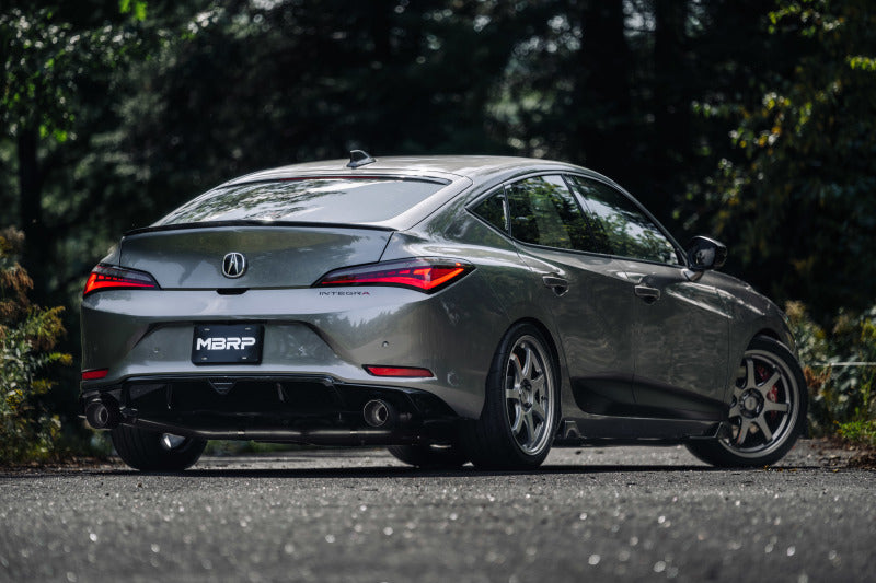 MBRP 22-24 Honda Civic SI 1.5L T304 SS 3in Cat-Back Exhaust 2.5in Dual Split Rear w/ CF Tips-SR1 Performance