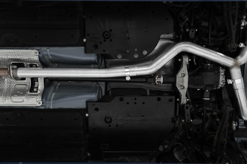 MBRP 2022+ Subaru WRX 3in Cat-Back Dual Split Rear Quad Carbon Fiber Tips Street Profile Exhaust-SR1 Performance