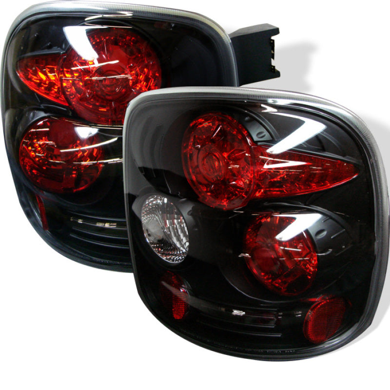 Spyder Chevy Silverado Stepside 99-04 Euro Style Tail Lights Black ALT-YD-CS99STS-BK-SR1 Performance