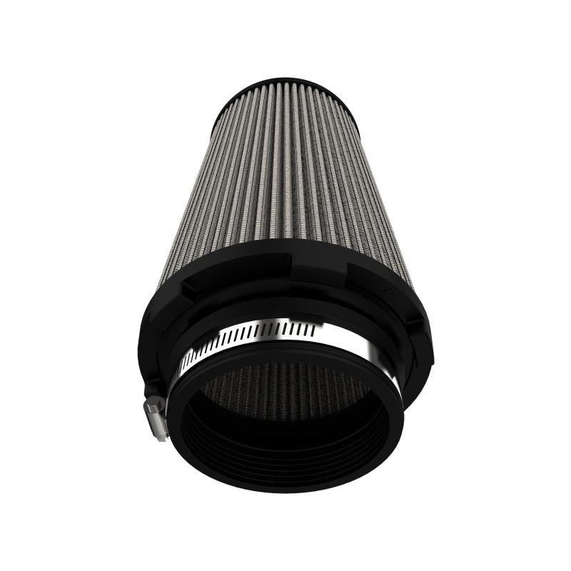 aFe MagnumFLOW Pro DRY S Universal Air Filter 4in F x 6in B x 4in T (Inv) x 8in H-SR1 Performance