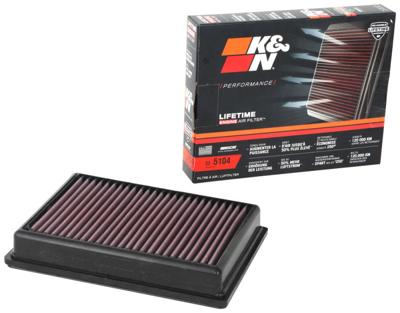 K&N 19-21 Ford Transit Connect L4-2.0L F/I Replacement Drop In Air Filter-SR1 Performance