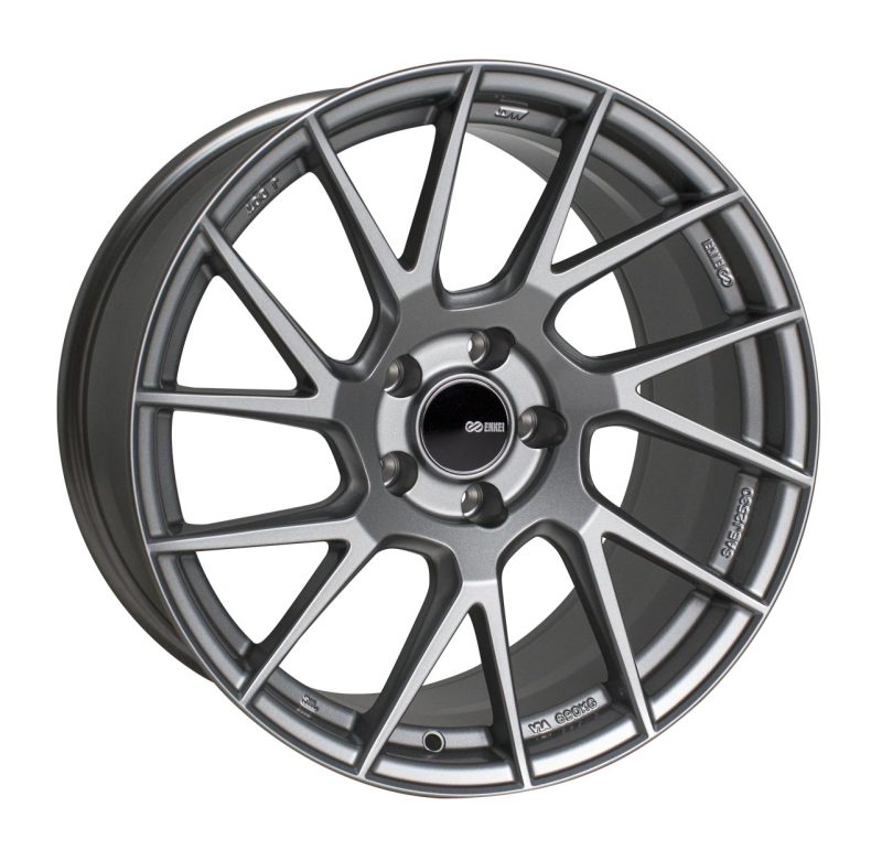 Enkei TM7 18x9.5 5x114.3 38mm Offset 72.6mm Bore Storm Gray Wheel-SR1 Performance