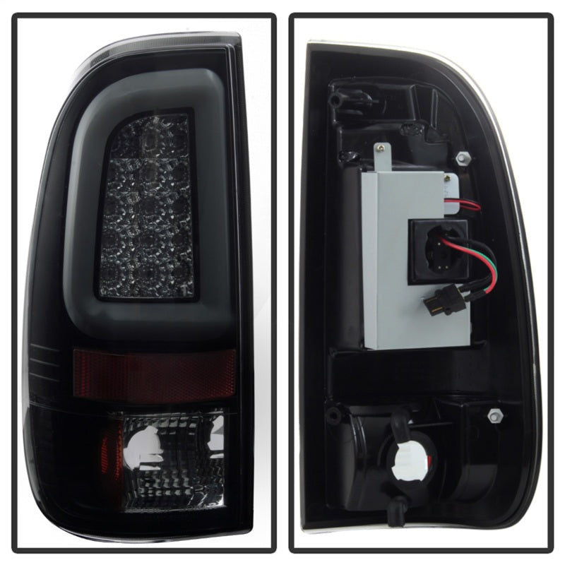 Spyder 97-03 Ford F150 Stylsd. F250 V3 Lght Bar LED Tail Lights - Blk Smk ALT-YD-FF15097V3-LBLED-BSM-SR1 Performance