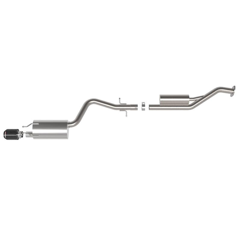 aFe Lexus IS300 01-05 L6-3.0L Takeda Cat-Back Exhaust System- Carbon Fiber Tip-SR1 Performance