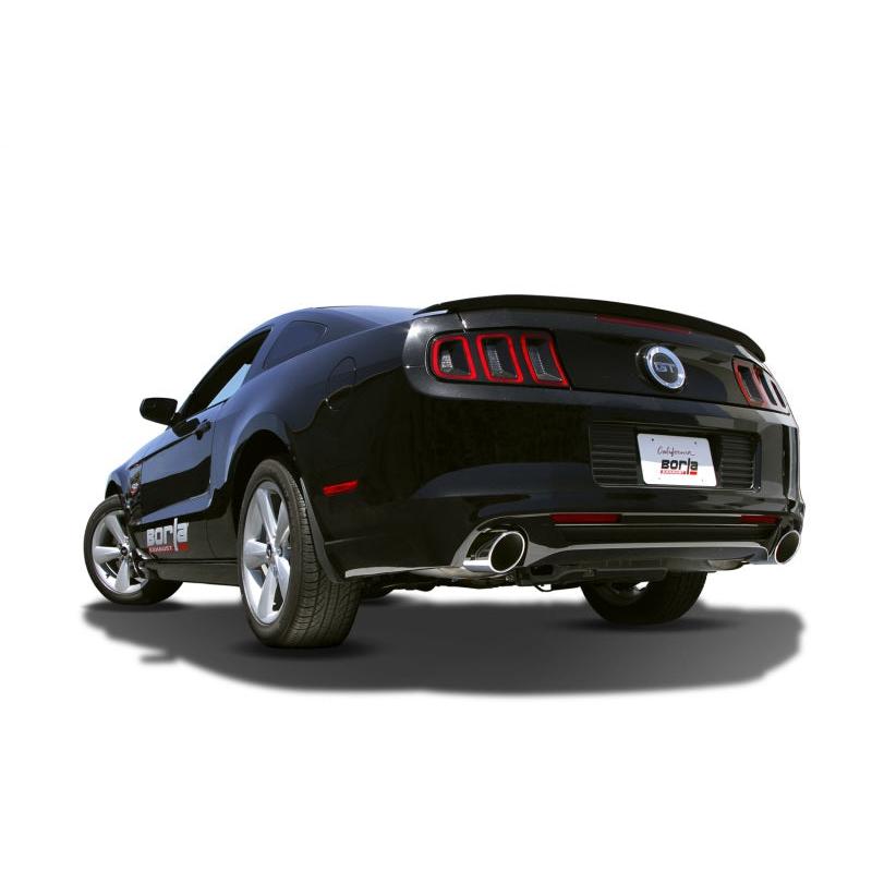 Borla 13-14 Mustang GT/Boss 302 5.0L V8 RWD Single Split Rr Exit Touring Exhaust (rear section only)-SR1 Performance