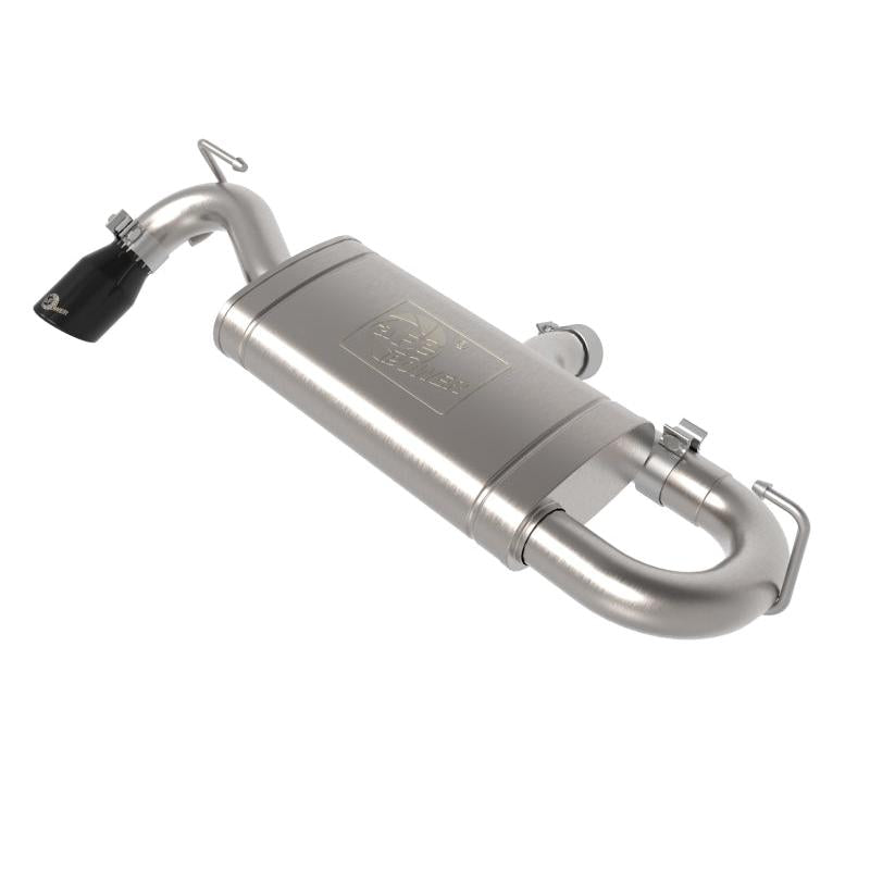 aFe Ford Bronco Sport 21-22 L3-1.5L (t)/L4-2.0L (t) Vulcan Axle-Back Exhaust System- Black Tips-SR1 Performance