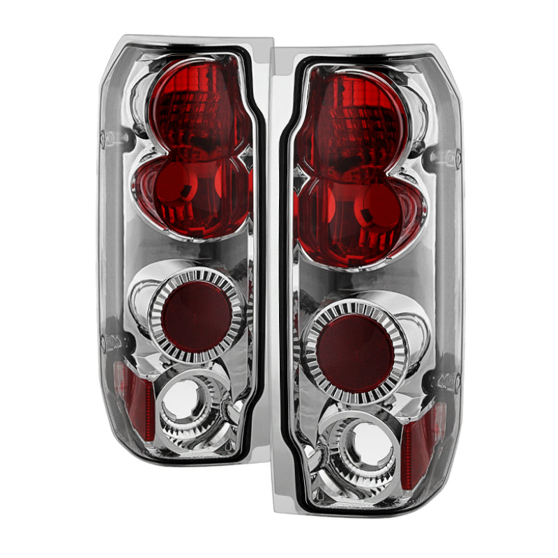 Spyder Ford F150 87-96/Ford Bronco 88-96 Euro Style Tail Lights Chrome ALT-YD-FF15089-C-SR1 Performance