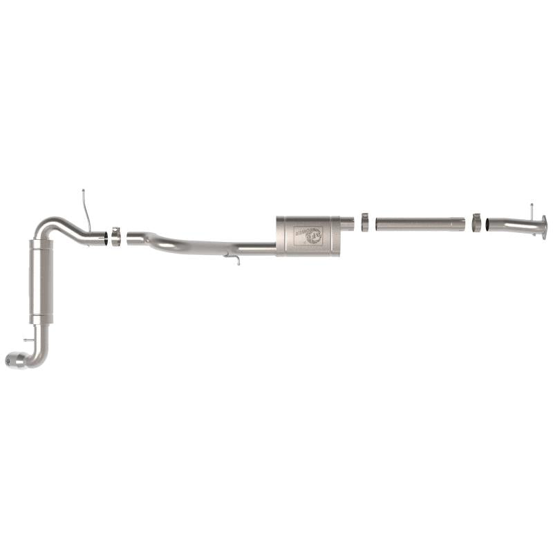 aFe Apollo GT 3in 409 SS Cat-Back Exhaust 2021 Ford Bronco L4-2.3L (t)/V6-2.7L (tt) w/ Polished Tips-SR1 Performance