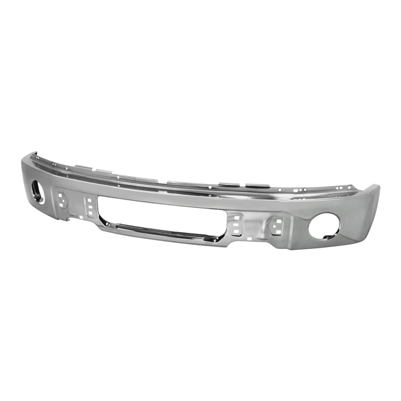 Spyder Ford F150 09-14 w/Fog Light Hole w/o Harley Model Front Bumper - Chrome (OEM 9L3Z17757B)-SR1 Performance