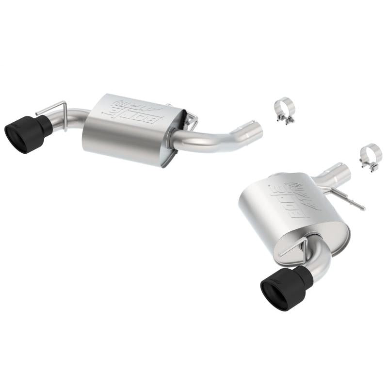 Borla 2016 Chevy Camaro SS V8 AT/MT ATAK Rear Section Exhaust w/o NPP Valves Ceramic Black-SR1 Performance