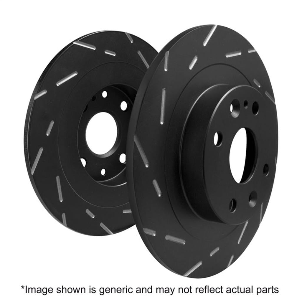 EBC USR7440 Sport Slotted Rear Brake Rotors for 2008-2009 Honda Accord and 2008-2009 Acura TSX