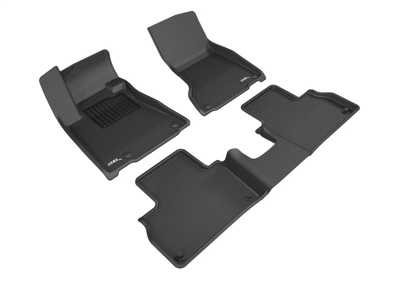 3D Maxpider 17-18 Maserati Levante Kagu Floor Mat- Black R1 R2-SR1 Performance