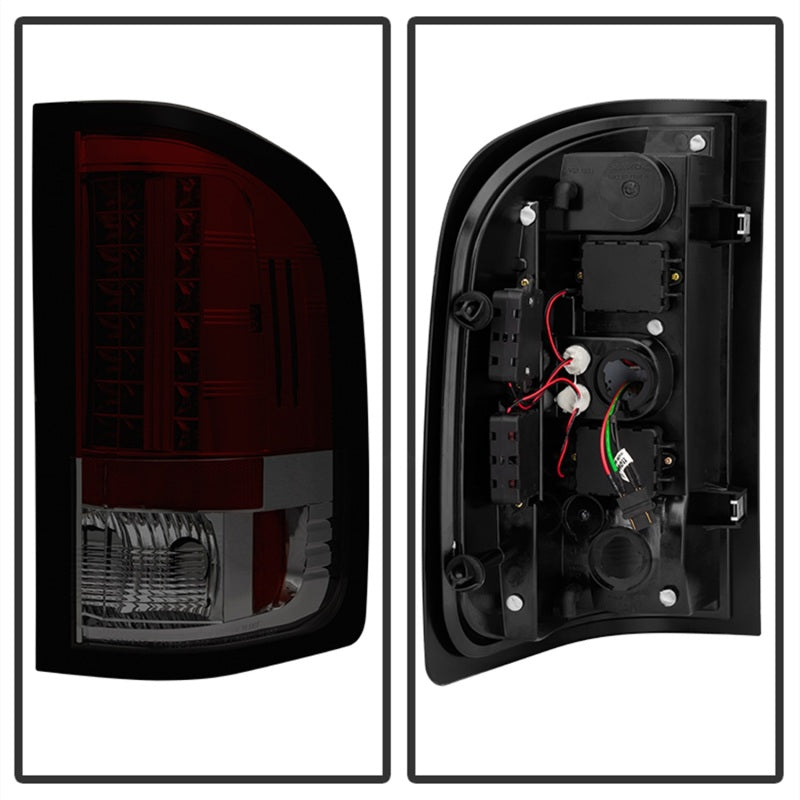 Spyder Chevy Silverado 07-13 LED Tail Lights Red Smoke ALT-YD-CS07-LED-RS-SR1 Performance