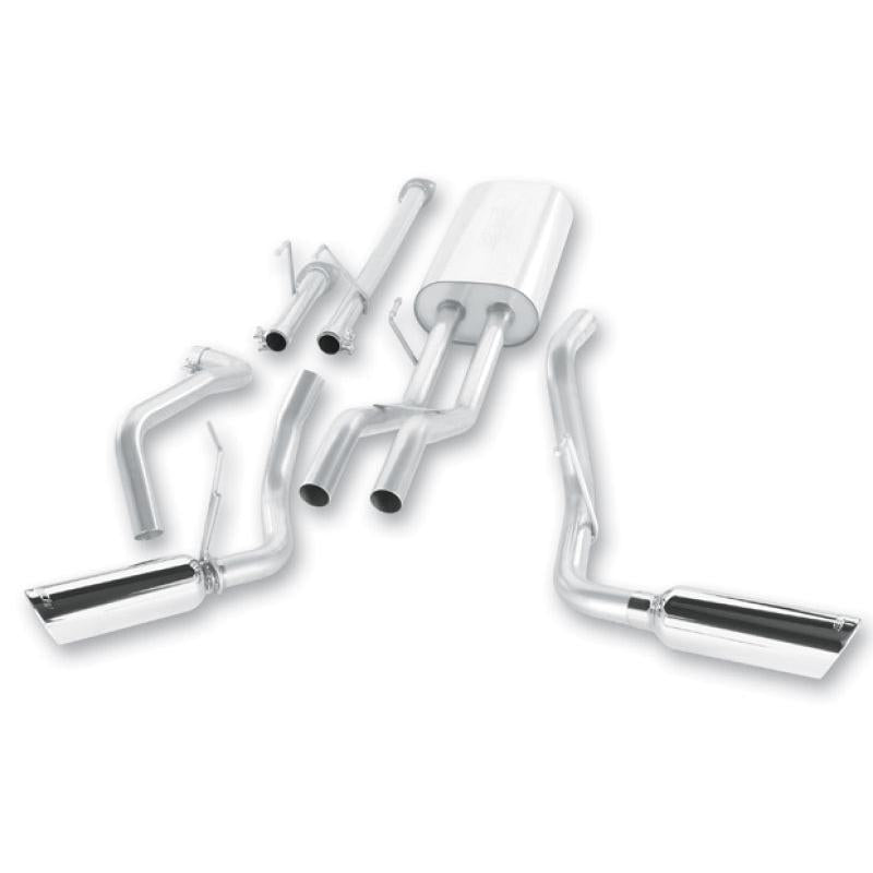 Borla 09-15 Toyota Tundra 4.6L / 5.7L V8 Crew Max / Double Cab SS Dual Split Catback Exhaust-SR1 Performance