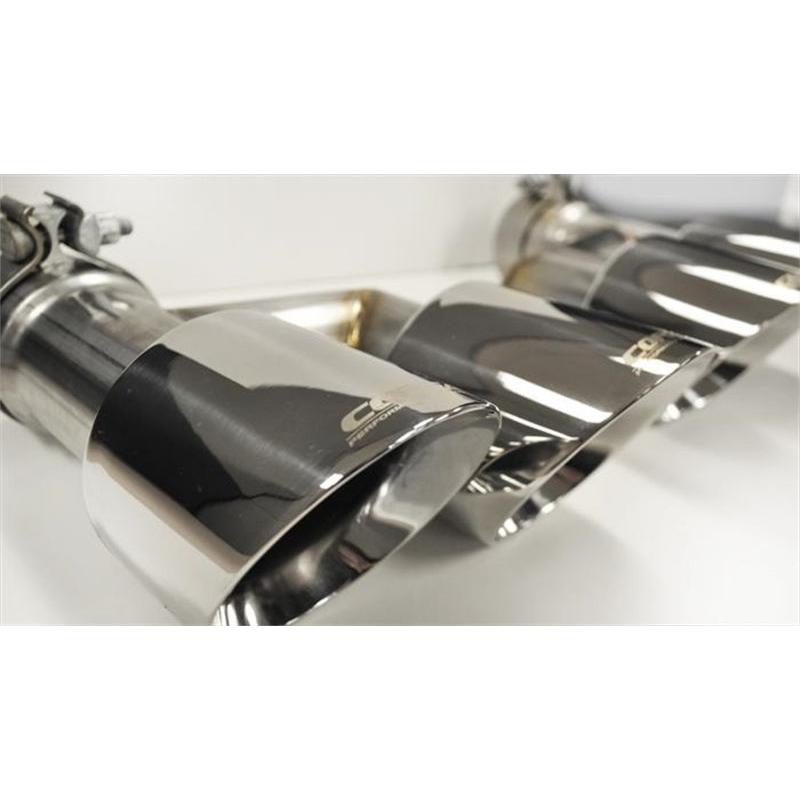 Corsa 2015-2017 Ford Mustang GT 5.0 Polish Quad Tips Kit-SR1 Performance