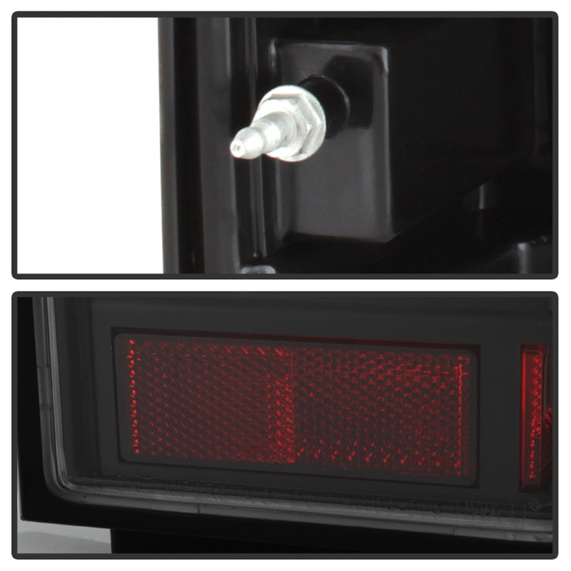 Xtune Hummer H3 06-09 ( Non H3T ) LED Tail Lights Black ALT-ON-HH306-LED-BK-SR1 Performance
