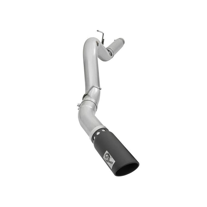 aFe Atlas Exhaust 5in DPF-Back Aluminized Steel w/ Black Tips 16-17 GM Diesel Truck V8-6.6L (td)-SR1 Performance