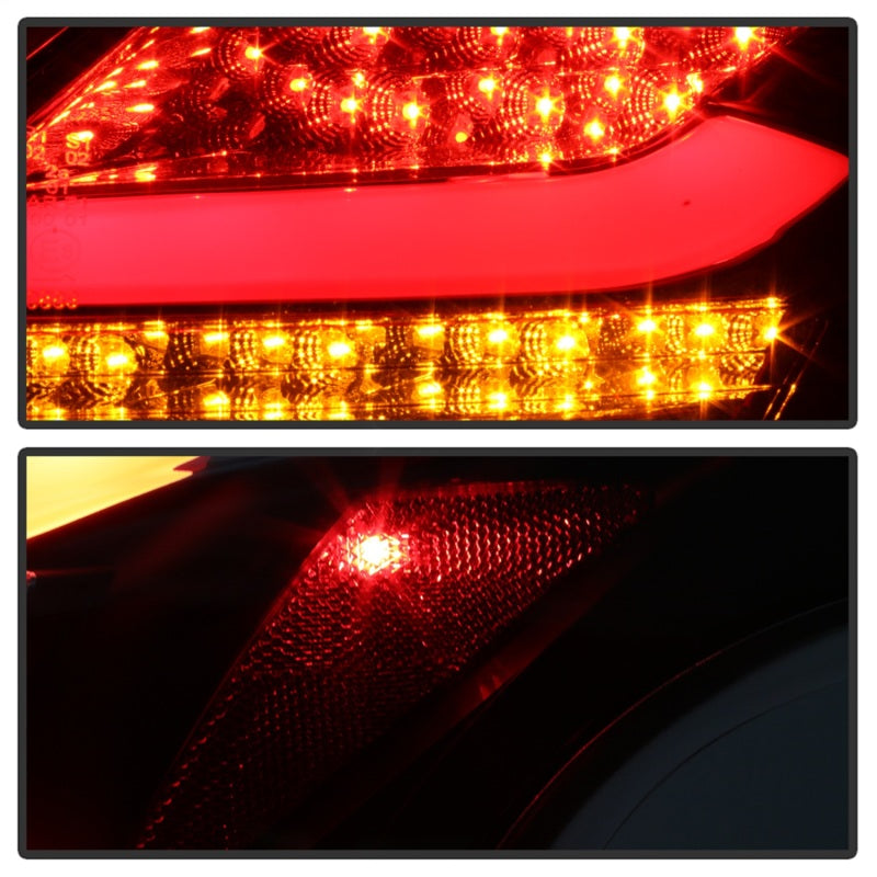 Spyder 12-14 Ford Focus 5DR LED Tail Lights - Black (ALT-YD-FF12-LED-BK)-SR1 Performance